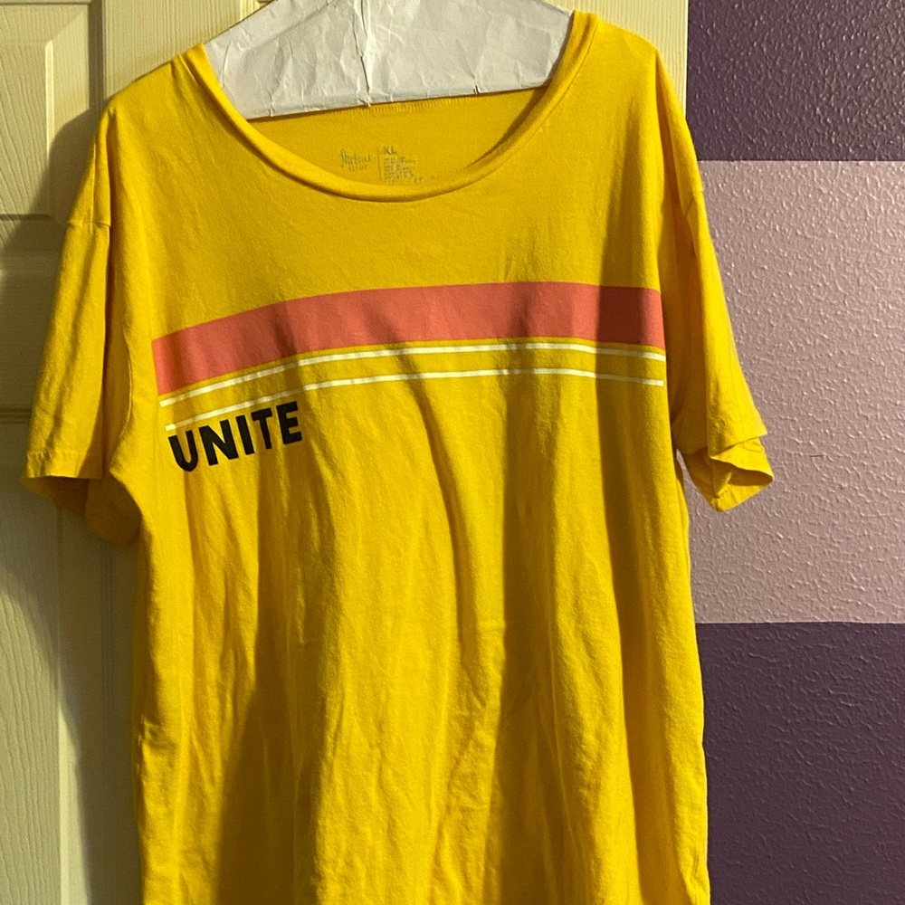 Yellow T-Shirt: Unite